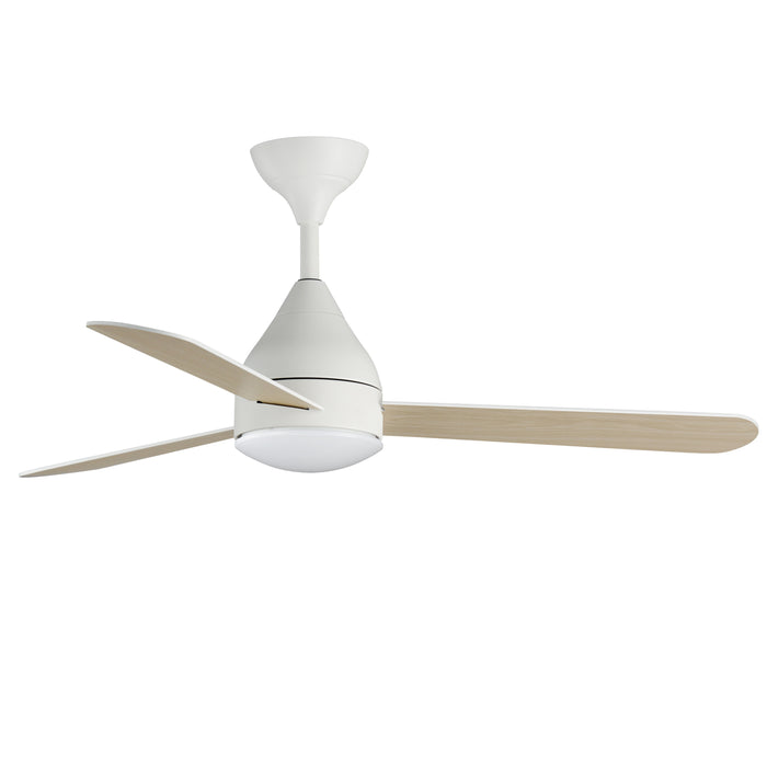 Maxim Serene 52 3-Blade Fan With LED Light Kit Model: 88841WT