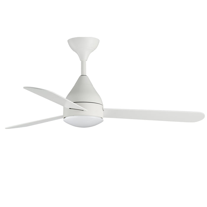 Maxim Serene 52 3-Blade Fan With LED Light Kit Model: 88841WT