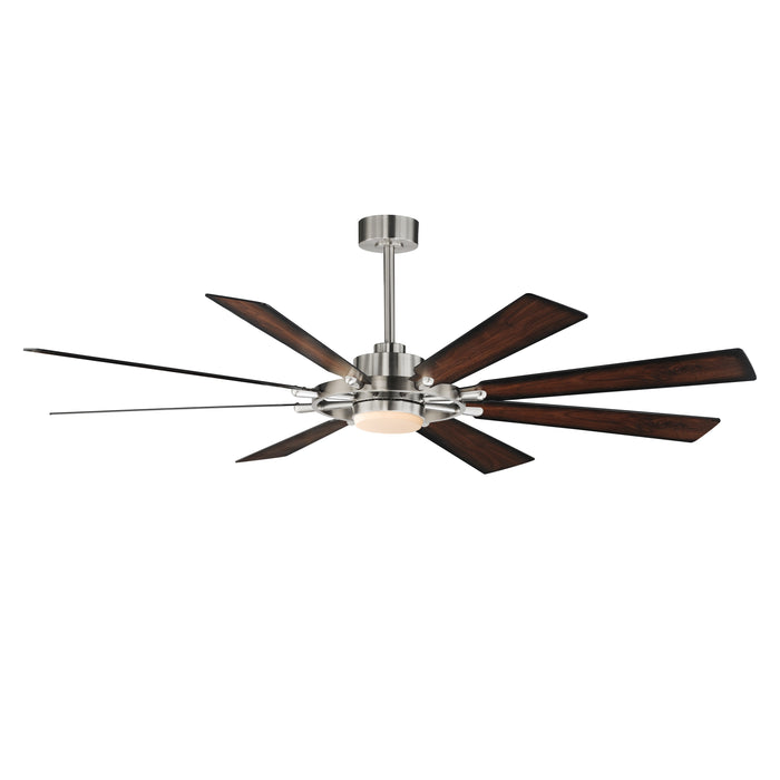 Maxim Helm 72 Indoor Fan w LED Light Kit Model: 88878WTSN