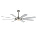 Maxim Helm 72 Indoor Fan w LED Light Kit Model: 88878WTSN