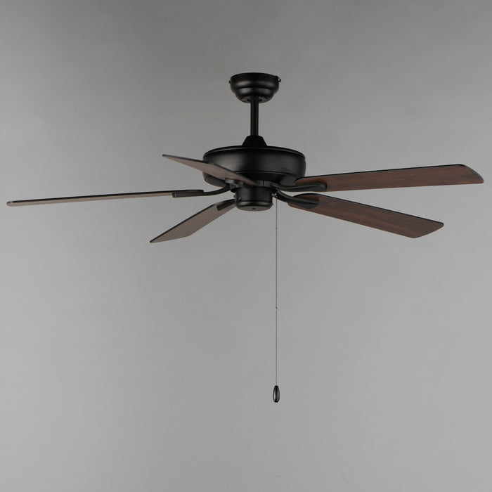 Maxim 52 Super-Max Ceiling Fan - Black Model: 88935BK