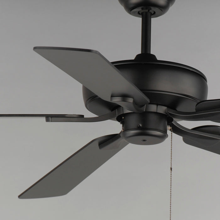 Maxim 52 Super-Max Ceiling Fan - Black Model: 88935BK