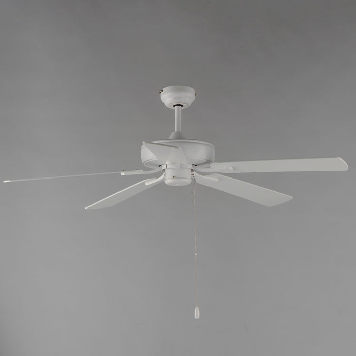 Maxim 52 Super-Max Ceiling Fan - White Model: 88935MW