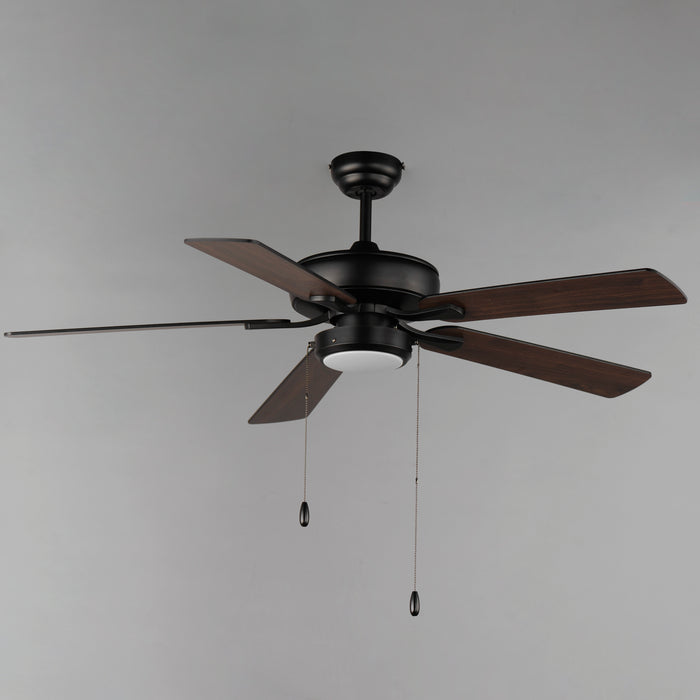 Maxim 52 Super-Max Fan w/ LED Light Kit - Black Model: 88937BK