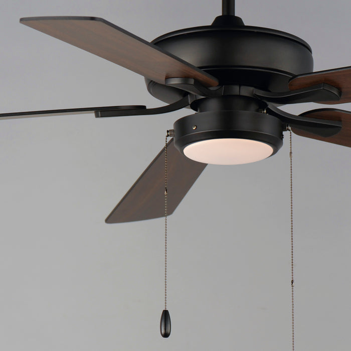 Maxim 52 Super-Max Fan w/ LED Light Kit - Black Model: 88937BK