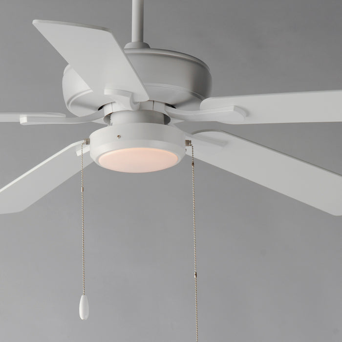 Maxim 52 Super-Max Fan w/ LED Light Kit - White Model: 88937MW