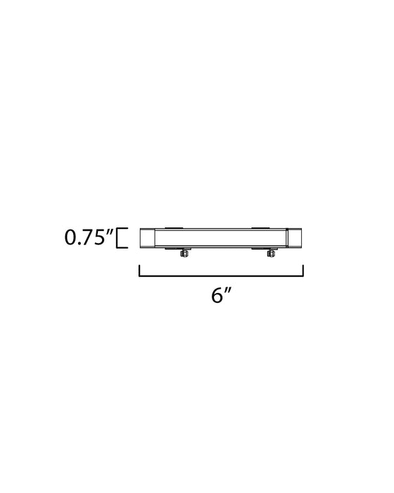 Maxim CounterMax Slim Stick 6 LED Under Cabinet Model: 89800AL