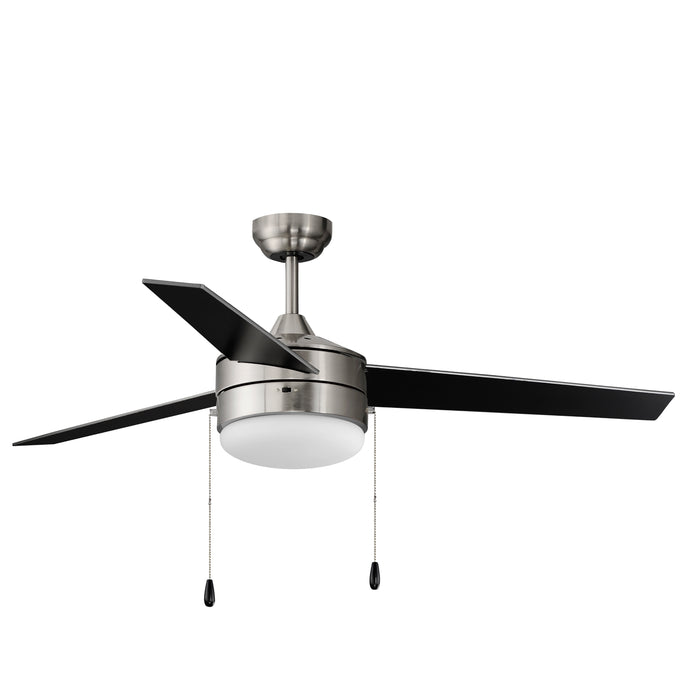 Maxim Trio 52 3-Blade Fan w Pull Chain Model: 89906FTSNBK