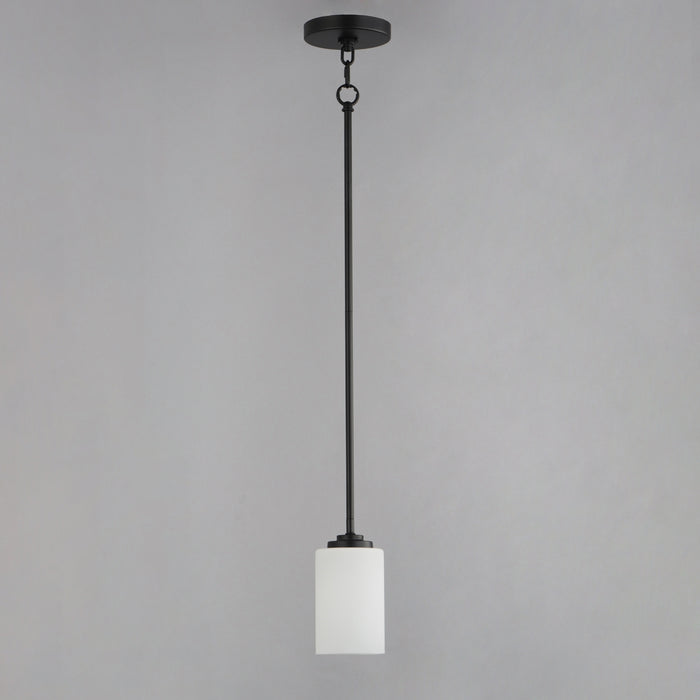 Maxim Deven 1-Light Mini Pendant Model: 90030SWBK