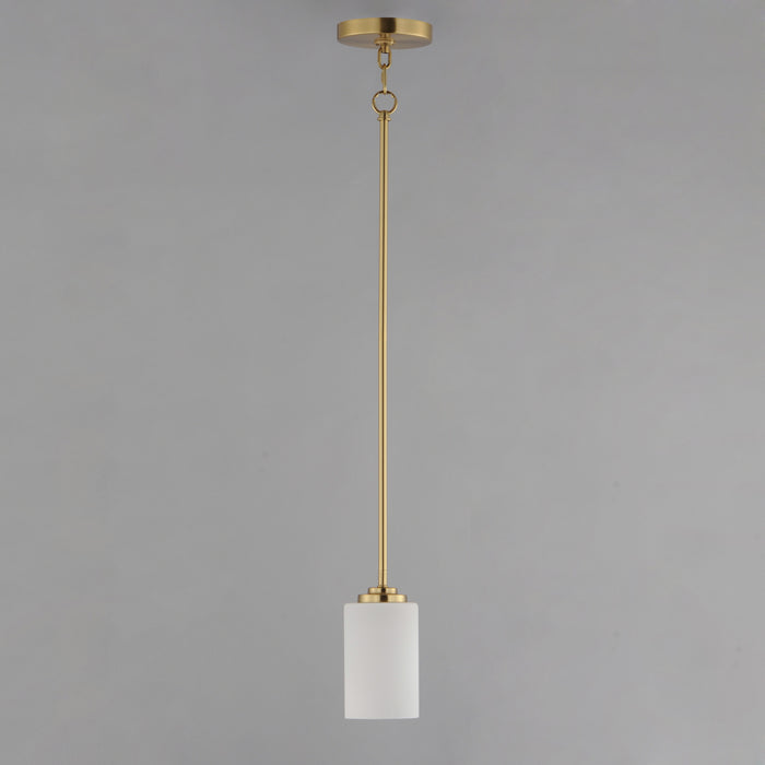 Maxim Deven 1-Light Mini Pendant Model: 90030SWSBR