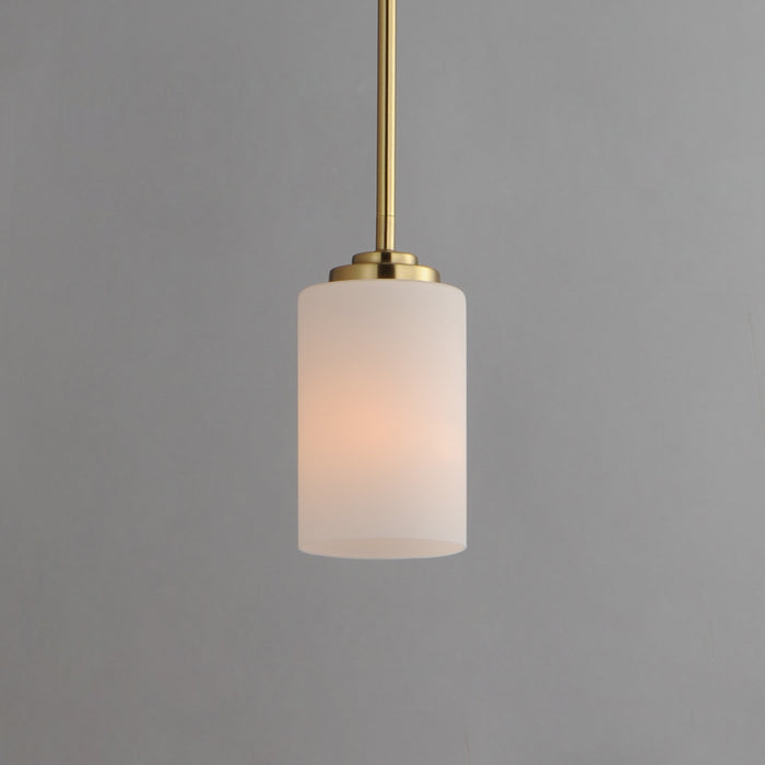 Maxim Deven 1-Light Mini Pendant Model: 90030SWSBR