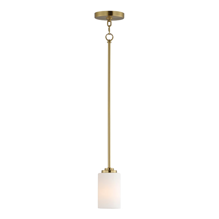 Maxim Deven 1-Light Mini Pendant Model: 90030SWSBR