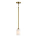 Maxim Deven 1-Light Mini Pendant Model: 90030SWSBR