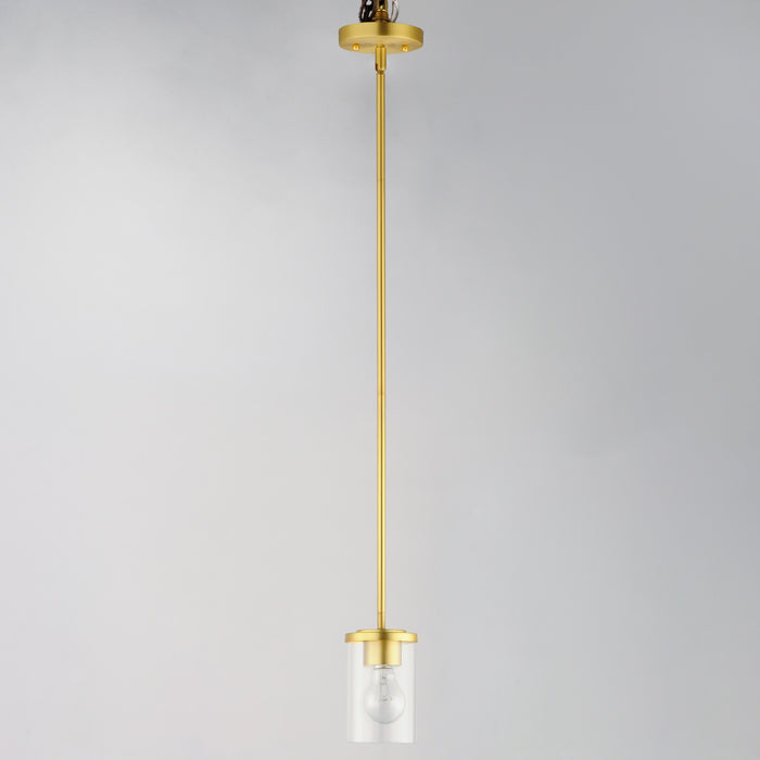 Maxim Corona 1-Light Mini Pendant Model: 90200CLSBR