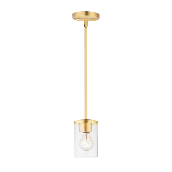 Maxim Corona 1-Light Mini Pendant Model: 90200CLSBR