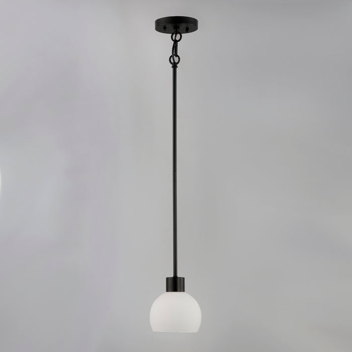 Maxim Coraline 1-Light Mini Pendant Model: 91270SWBK