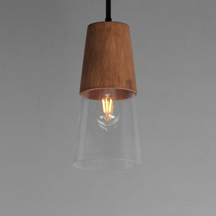 Maxim Carpenter 6.5 Mini Pendant Model: 91620CLWNBK