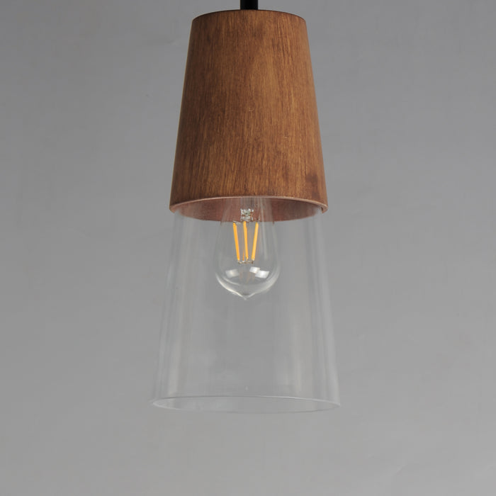 Maxim Carpenter 6.5 Mini Pendant Model: 91620CLWNBK