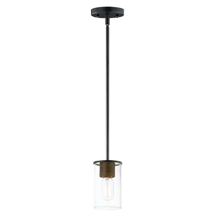 Maxim Sleek 1-Light Mini Pendant Model: 91840CDABBK