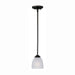 Maxim Stefan 1-Light Mini Pendant Model: 92061FTBK