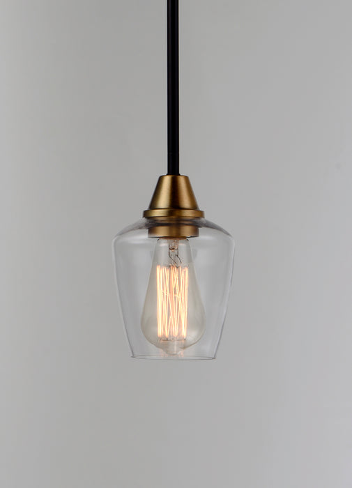 Maxim Goblet 1-Light Mini Pendant Model: 96120CLBZAB