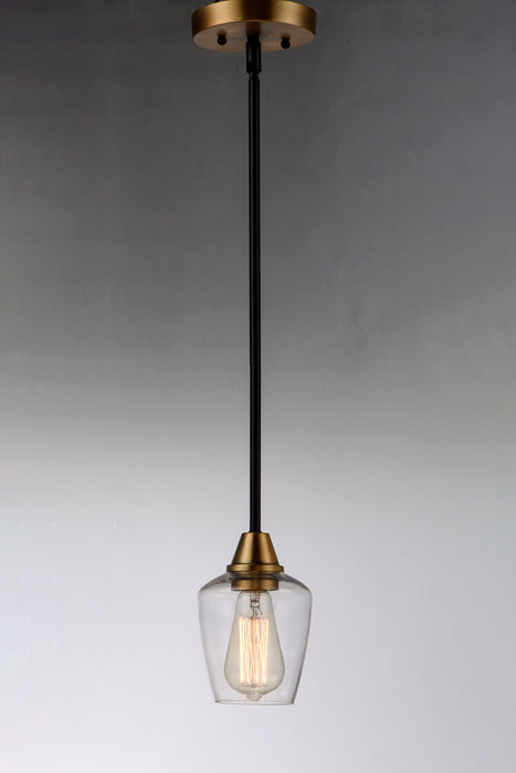 Maxim Goblet 1-Light Mini Pendant Model: 96120CLBZAB