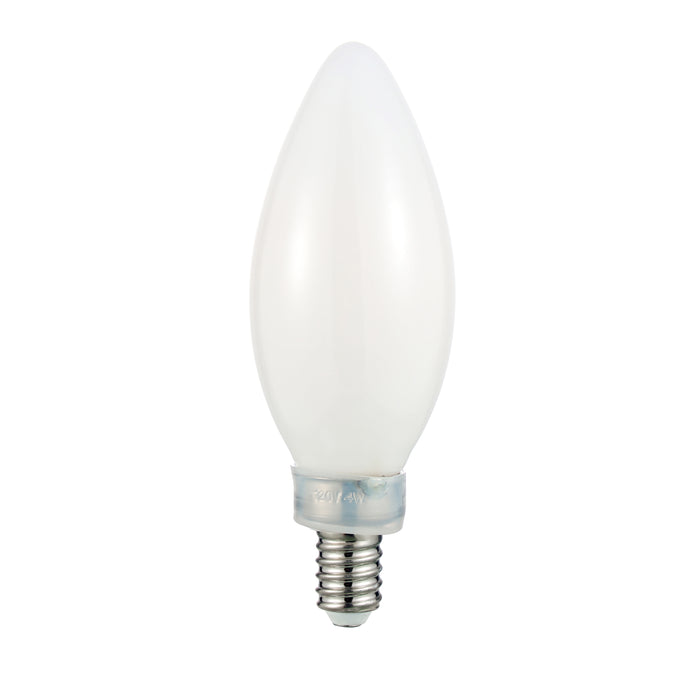 Maxim 4W LED E12 B11 Dimmable White 3000K Model: BL4E12B11WT120V30