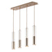 ET2 Torch LED 4-Light Linear Pendant Model: E11004-24SBR