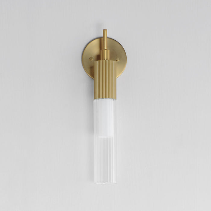 ET2 Reeds LED Sconce Model: E11010-144GLD