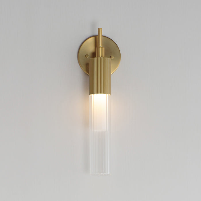 ET2 Reeds LED Sconce Model: E11010-144GLD