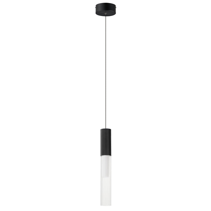 ET2 Reeds 1-Light LED Pendant Model: E11011-144BK