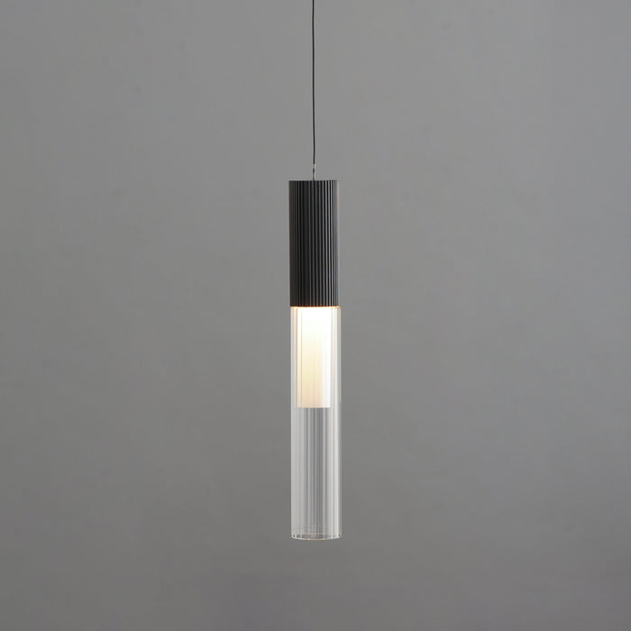 ET2 Reeds 1-Light LED Pendant Model: E11011-144BK