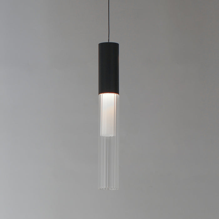 ET2 Reeds 1-Light LED Pendant Model: E11011-144BK