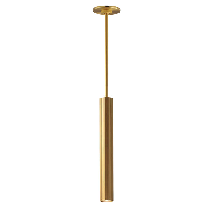 ET2 Reeds 1-Light LED Pendant - Stem Hung Model: E11012-GLD