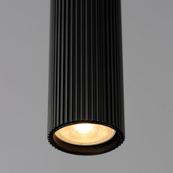 ET2 Reeds 1-Light LED Pendant - Stem Hung Model: E11012-BK