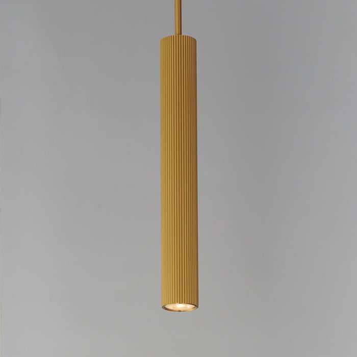 ET2 Reeds 1-Light LED Pendant - Stem Hung Model: E11012-GLD