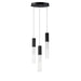 ET2 Reeds 3-Light LED Pendant Model: E11013-144BK