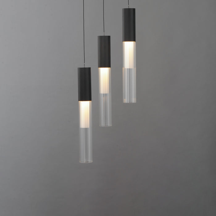 ET2 Reeds 3-Light LED Pendant Model: E11013-144BK