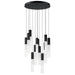 ET2 Reeds 12-Light LED Pendant Model: E11019-144BK