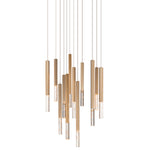 ET2 Diaphane 12-Light LED Pendant Model: E11032-95GLD