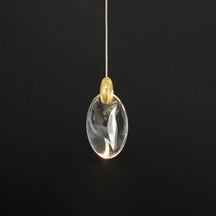 ET2 Pebble 1-Light LED Pendant Model: E11071-122BKPG