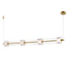 ET2 Elysian 4-Light LED Linear Pendant Model: E11084-124NAB