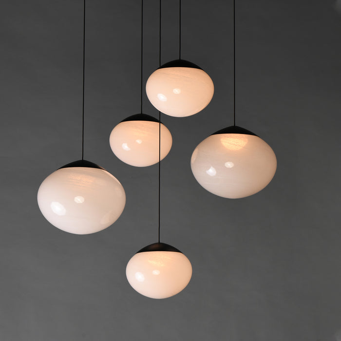 ET2 Nimbus LED 5-Light Pendant Model: E11525-113BK