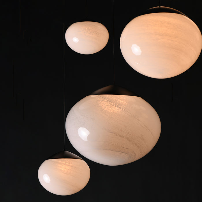 ET2 Nimbus LED 5-Light Pendant Model: E11525-113BK