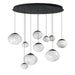 ET2 Nimbus LED 10-Light Pendant Model: E11529-113BK