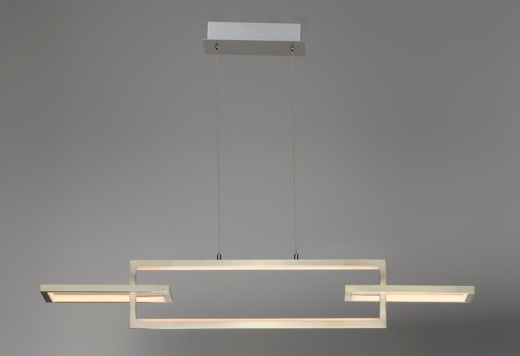 ET2 Link 3-Light LED Linear Pendant Model: E20354-SN