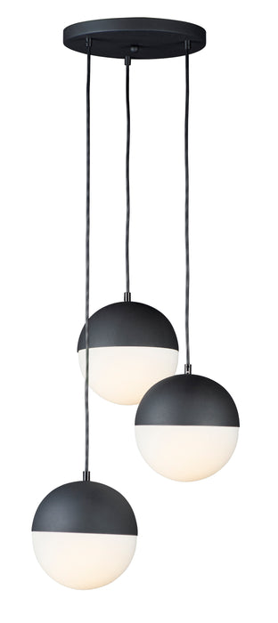 ET2 Half Moon 3-Light LED Pendant Model: E20364-92BK