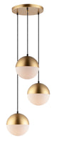 ET2 Half Moon 3-Light LED Pendant Model: E20364-92MG