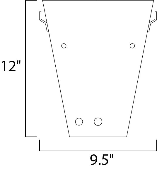 ET2 Conico 1-Light Wall Mount Model: E20413-09