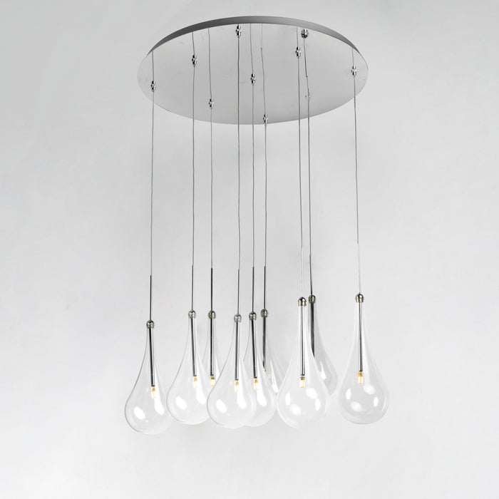 ET2 Larmes 9-Light LED Pendant Model: E20515-18PC